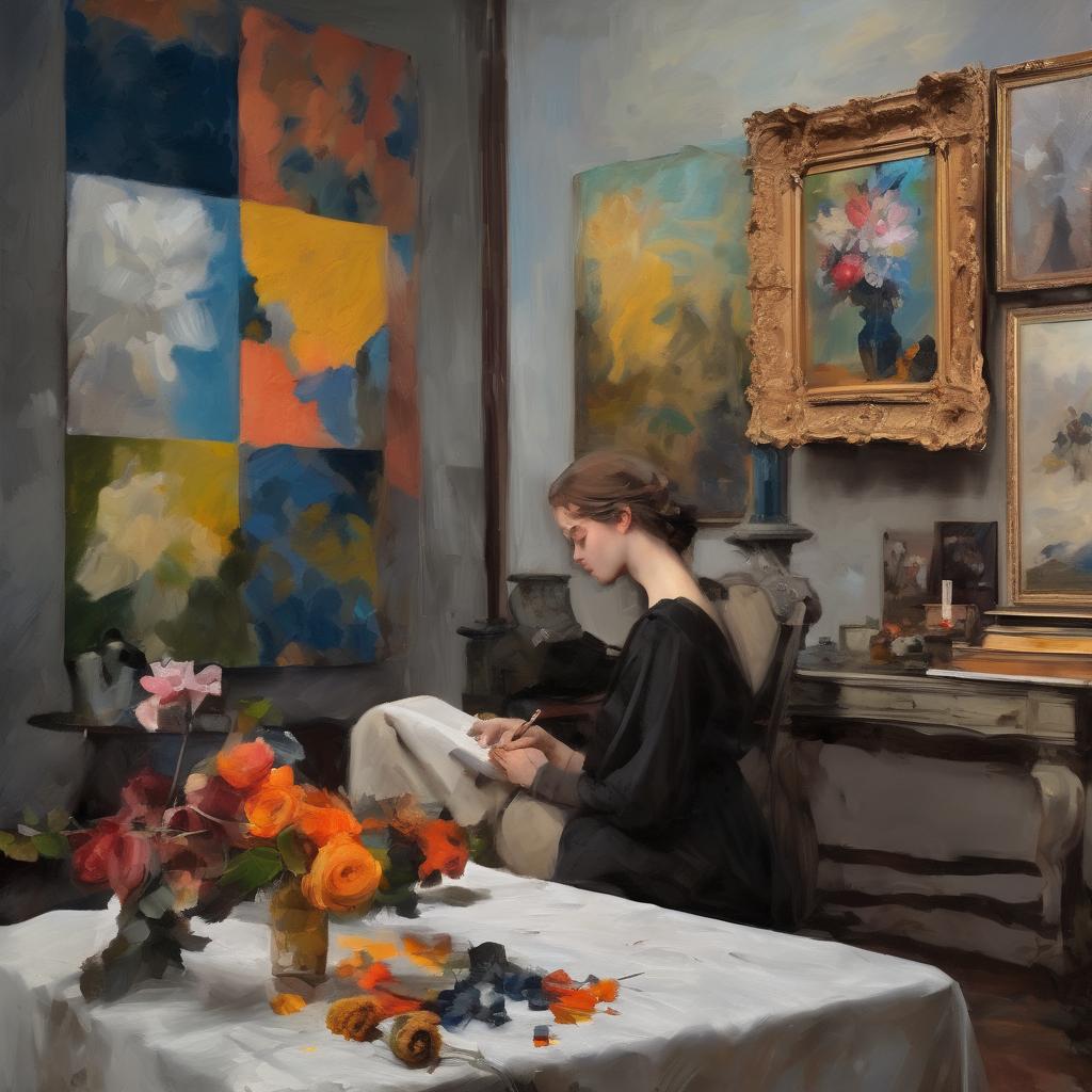 Στυλ και τεχνικές του ζωγράφου